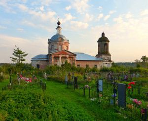 Владимирская область (храмы), Борисоглебский храм Волохово2