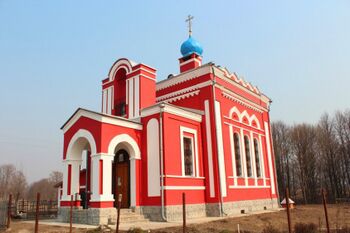 Церковь Воскресения Христова на городском кладбище (Козельск)
