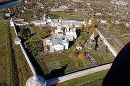 Спасо-Прилуцкий мужской монастырь. Вид сверху