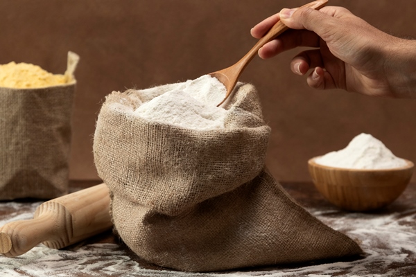 ingredient bags full of flour - Постный майонез