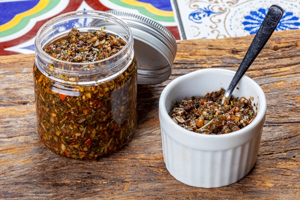 chimichurri is a traditional sauce in argentina and uruguay mainly used for barbecues - Икра грибная консервированная