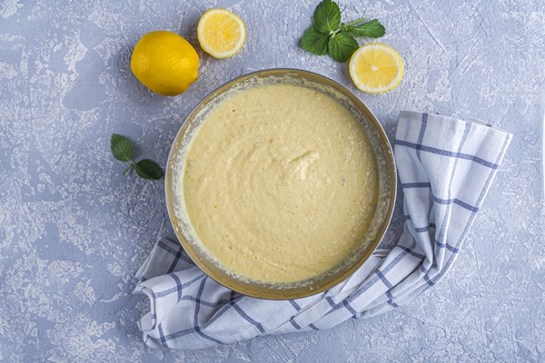 ingredients for cooking lemon pie - Баба нежная