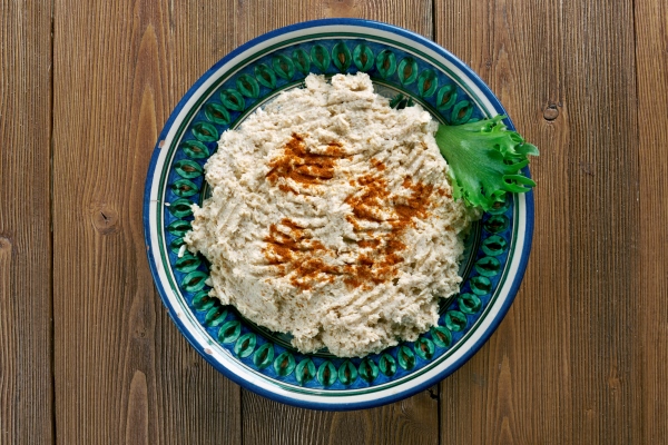 cherkes tavugu chicken on the circassian in walnut sauce - Фасоль отварная с ореховым соусом, постный стол