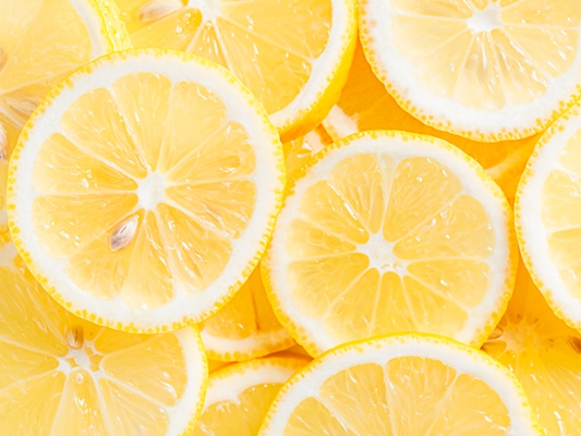 citrus healthy food vitamin lemon slices background - Постный грибной суп с сухофруктами