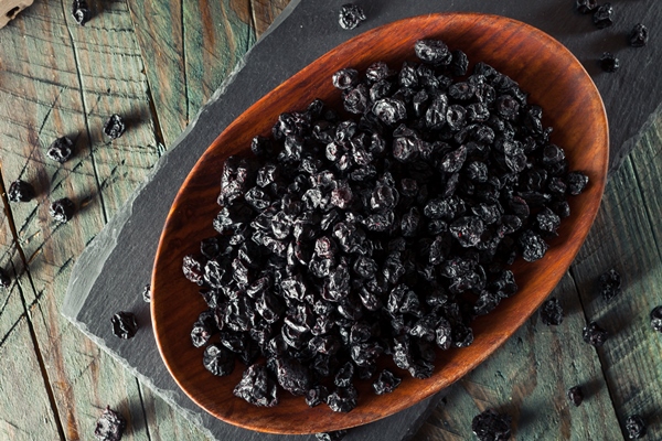 healthy raw dried blueberries - Кисель из сушёной черники