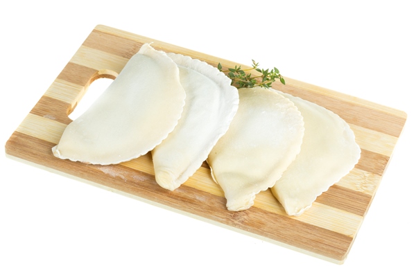 raw pasty isolated on white 1 - Чебуреки постные
