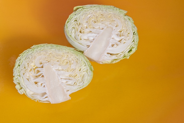 fresh cabbage on the table - Суп вегетарианский