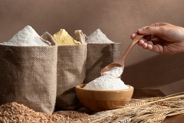 ingredient bags full of flour - Старый белый квас