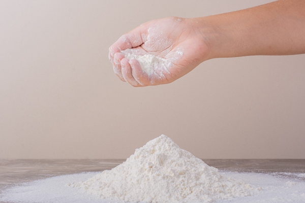 making all purpose flour for dough - Гречневый хлеб в хлебопечке
