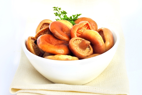 marinated saffron milk cap mushrooms 1 - Солёные рыжики простые