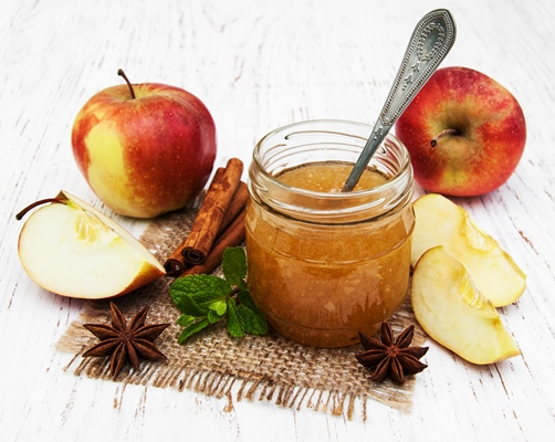 apple jam 1 - Яблочный джем с пряностями