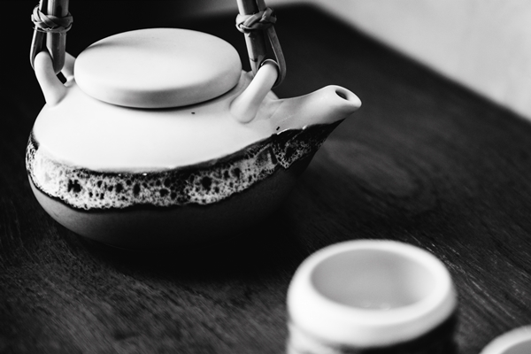 asian culture tea pot set - Чай с боярышниковым цветом