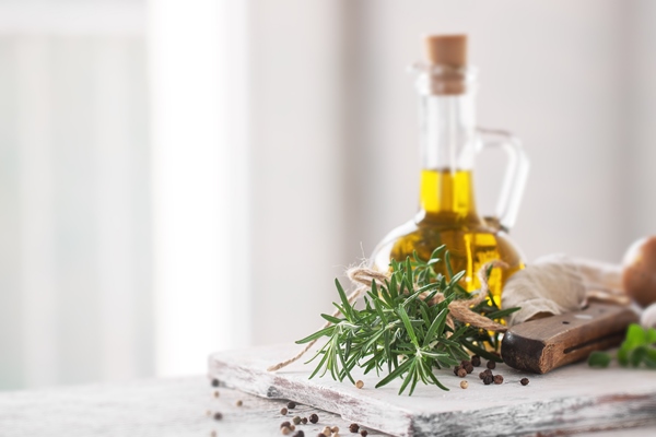 healthy ingredients on a kitchen table spaghetti olive oil t - Постный суп-крем из свёклы с гренками