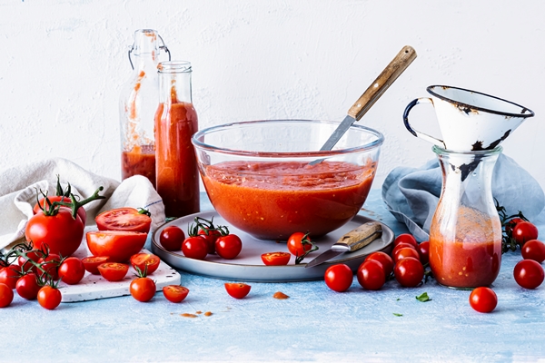 homemade gazpacho tomato soup food photography 1 - Основы сухоядения