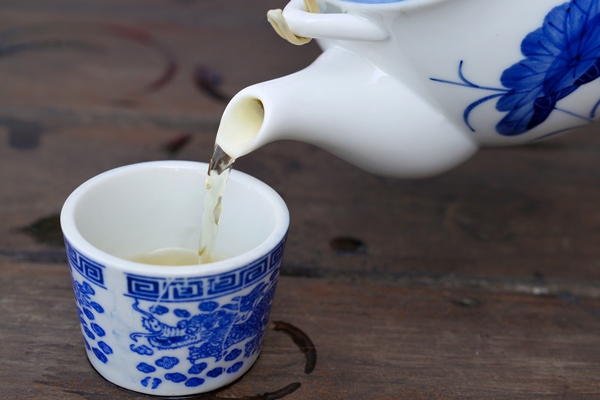 tea pot - Чай из лепестков роз