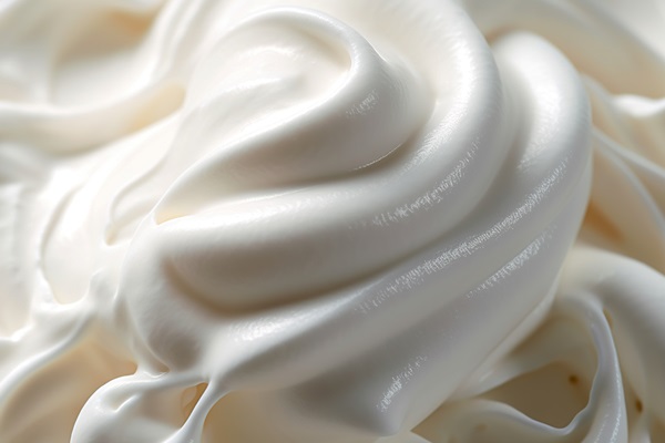 generative ai vanilla ice cream surface close up texture of white ice cream like background 1 - Горячий шоколад со взбитыми сливками
