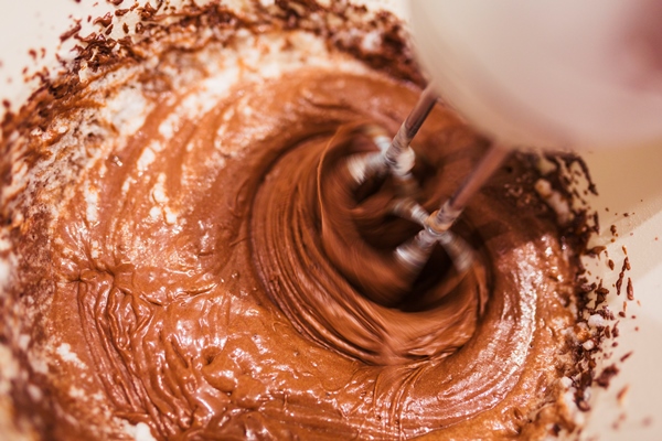 mixed chocolate batter - Быстрый торт в микроволновке