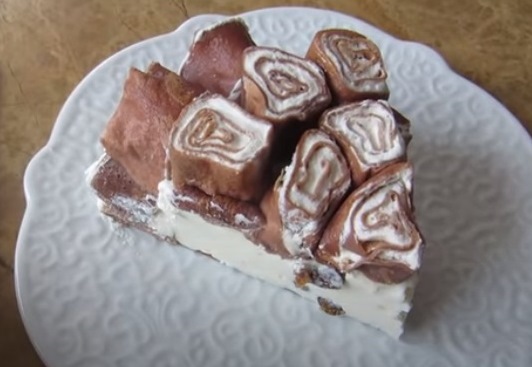 30 - Блинный торт "Пломбир в шоколаде"