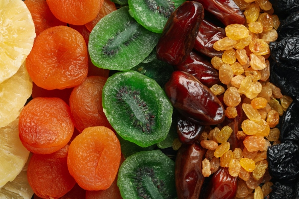 different dried fruits and nuts on whole background - Коливо по-монастырски на пятницу