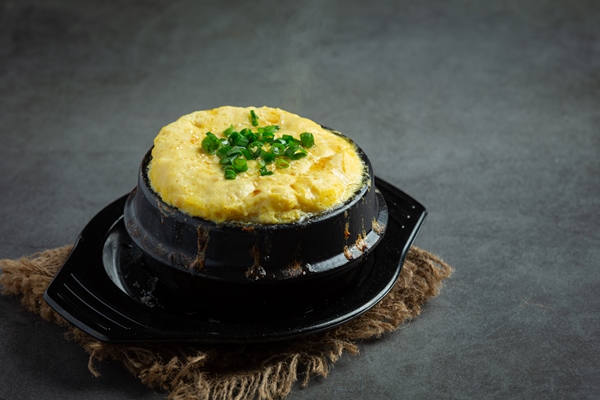 korean food gyeran jjim or poached egg - Лечебный стол (диета) № 2 по Певзнеру: таблица продуктов и режим питания