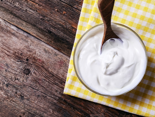 greek yoghurt - Бабагануш из баклажан