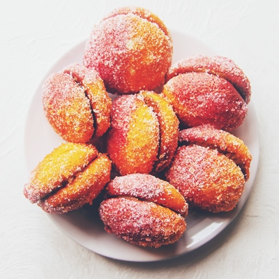 Домашнее печенье «Персики»