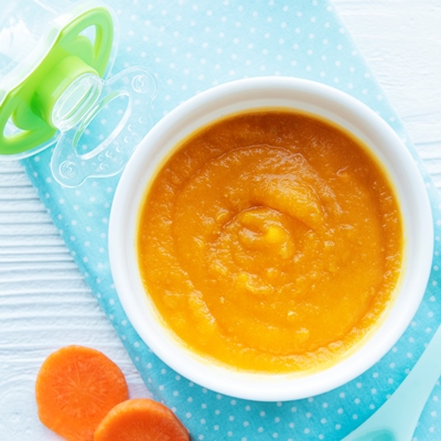 Морковное пюре (для детей до 1 года)