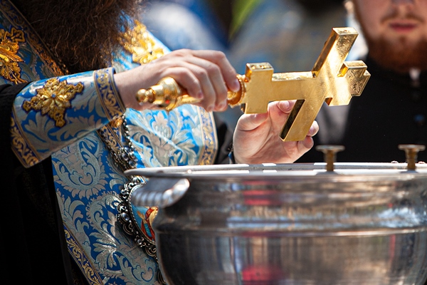 consecration of water by an orthodox priest - Просфора (рецепт № 2)