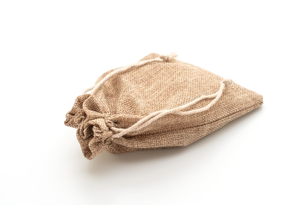 sack fabric bag on white surface - Технология хранения просфор