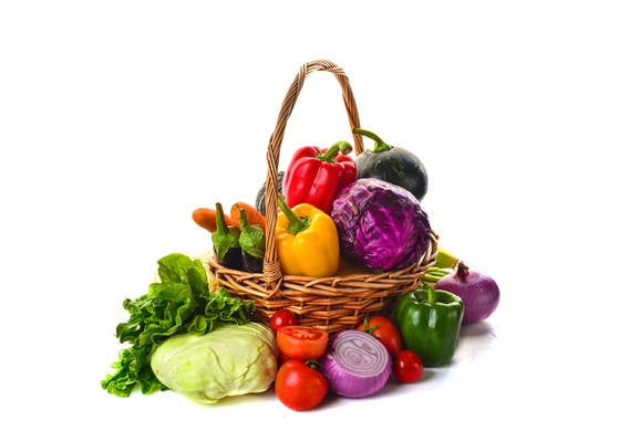 basket full of vegetables - Углеводная питательность рациона