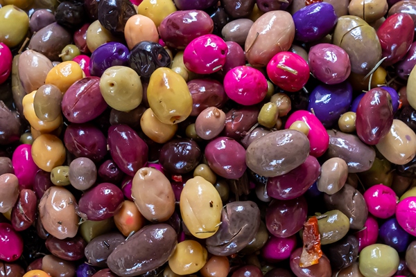 multicolored olive - Использование оливок в кулинарии