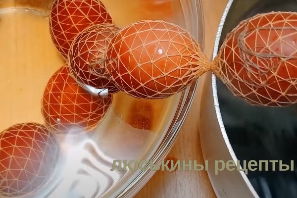 2023 04 11 011 - Крашеные яйца "Шишки" на Пасху