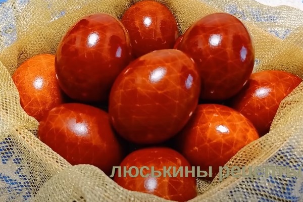 2023 04 11 013 - Крашеные яйца "Шишки" на Пасху