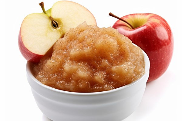photo of applesauce with no background with white - Яблочная пастила
