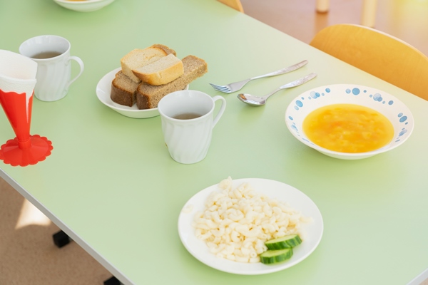 lunch menu in a kindergarten in russia - Организация правильного питания детей