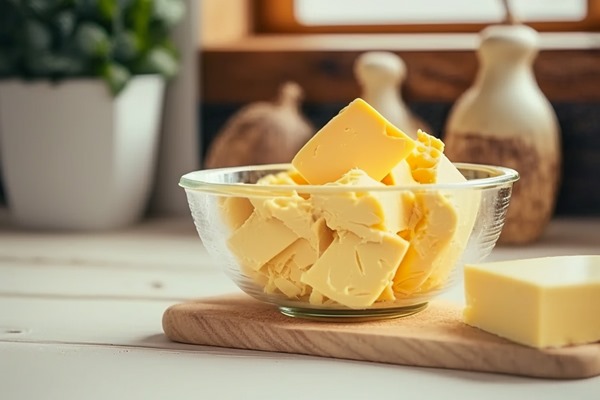 bowl of butter illustration images 3d render ai generated - Овощное рагу (школьное питание)