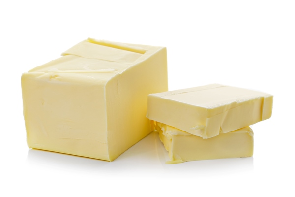 butter on white isolated 1 - Суп молочный с макаронными изделиями (школьное питание)