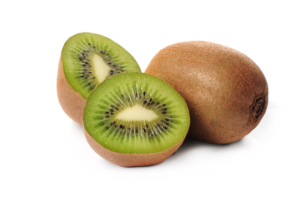 fresh kiwi fruit isolated - Фруктовая ёлка