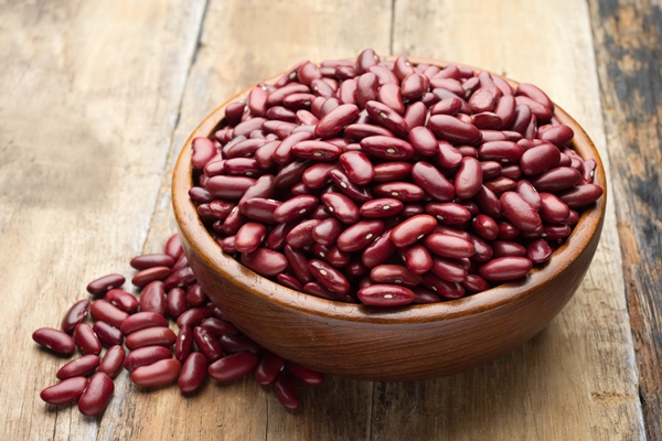 kidney beans or red beans - Отварная фасоль (школьное питание)