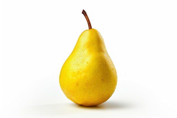 picture of a fresh yellow on a white background - Фруктовая ёлка