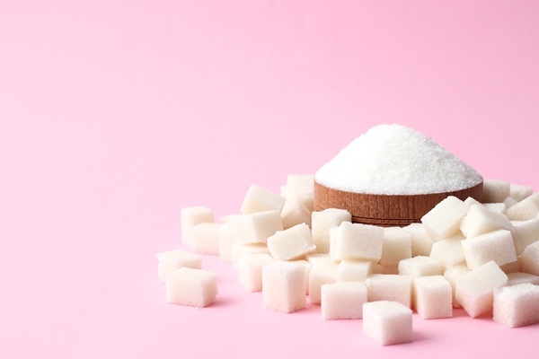 refined sugar on a colored background diabetes concept excess sugar 1 - Компот из яблок и вишни (школьное питание)