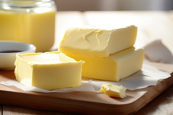 few pieces butter cutting board - Начинка для блинчиков из сыра и шпината
