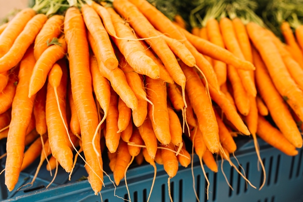 stack orange harvested carrots - Морковные котлеты