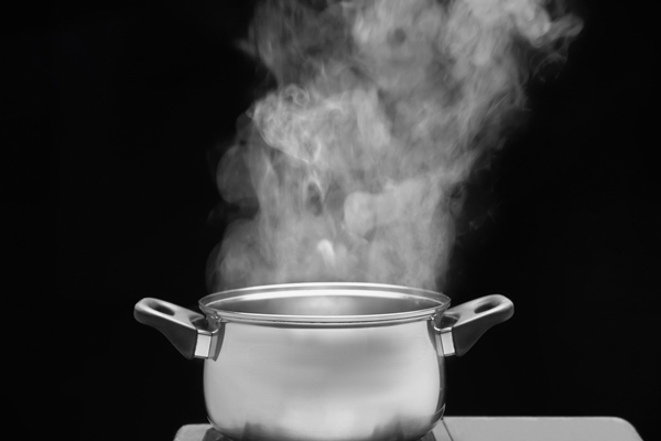 steam cooking pot kitchen - Картофель фри