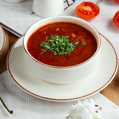 Овощной суп с кускусом