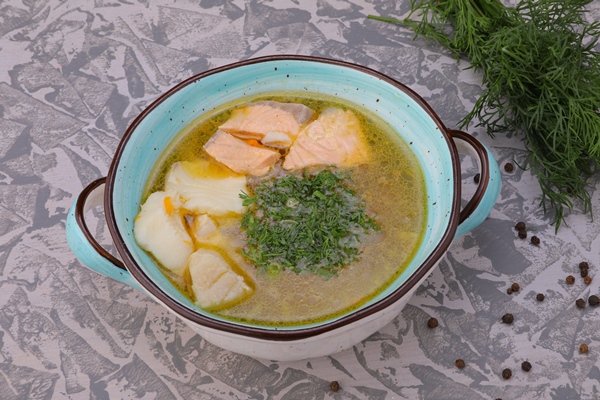 chicken soup with homemade noodles rich broth photo cafe restaurant menu - Уха на берёзовом соке