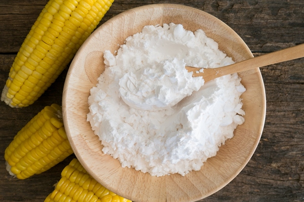 corn flour spoon wooden - Рахат-лукум