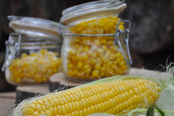 fresh canned corn 1 - Кукурузные оладьи, постный стол