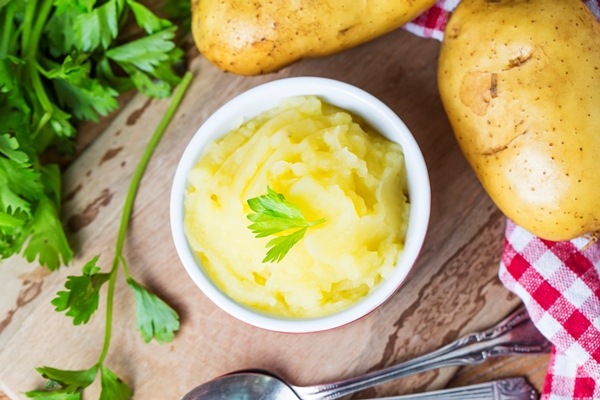 mashed potato - Соус с чесноком и тахини