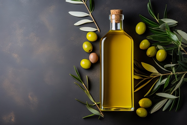 mock up that captures essence olive oil as culinary inspiration green olives - Зелёный соус из настурции
